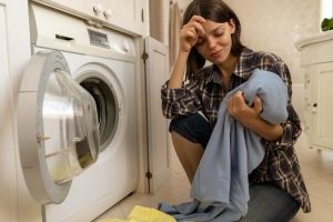 دلایل تمیز نشستن ماشین لباسشویی